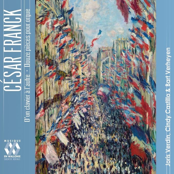 Joris Verdin, Cindy Castillo, Bart Verheyen - Franck: D'un Clavier A L'autre. Douze Pieces Pour Orgue (2 CD)