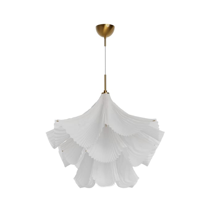 By Rydéns hanglamp Juliette, wit, tule/metaal, 75 cm, E27