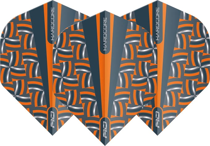Red Dragon Hardcore Radical Orange Rope - Dart Flights