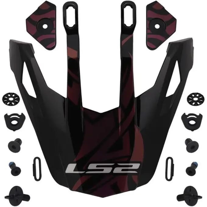 Vizier voor motorcrosshelm LS2 MX702 Rangi