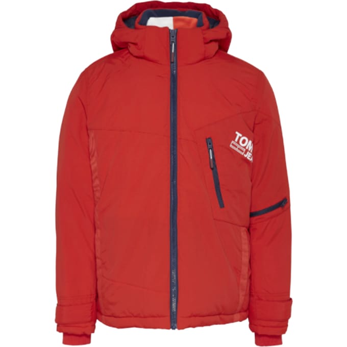 Blouson Tommy Jeans herenjas met effen print