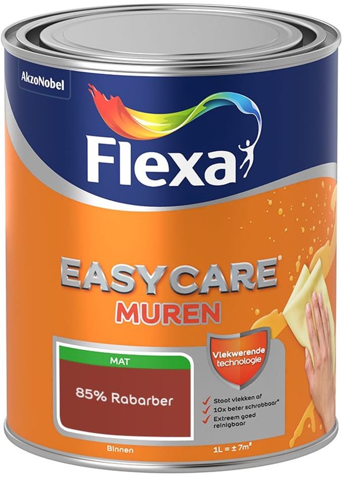 Flexa - Easycare Muren - 85% Rabarber - Mengverf - 1 L