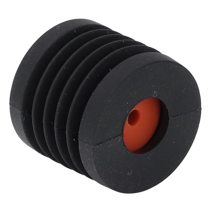 4PCS Pieds de Coussinets pour Imprimante 3D Coussinets de Pieds en Caoutchouc Antidérapants pour Imprimante pour Ender 3 3S 3 PRO 3 V2 5 6 black