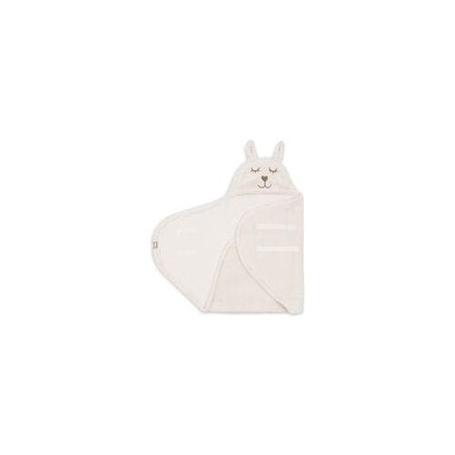 Jollein Baby Wikkeldeken - 100x105cm - Bunny Cloudy Rib - Oatmeal