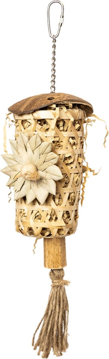 Back Zoo Nature Shredding Rocket - Vogelspeelgoed - 19x10x30 cm Natural