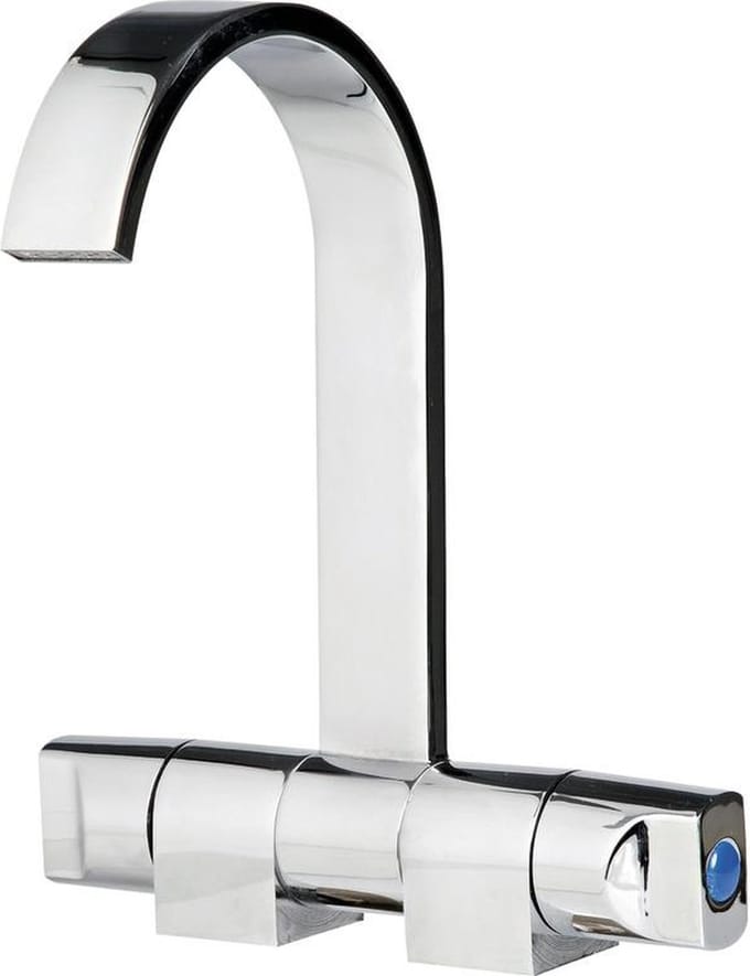 Osculati invouwbare koud/warm water Kraan 190mm