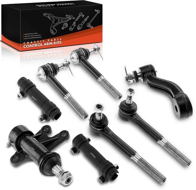 Frankberg 8-delige draagarm set achteras voor BMW X5 E53 2000-2006