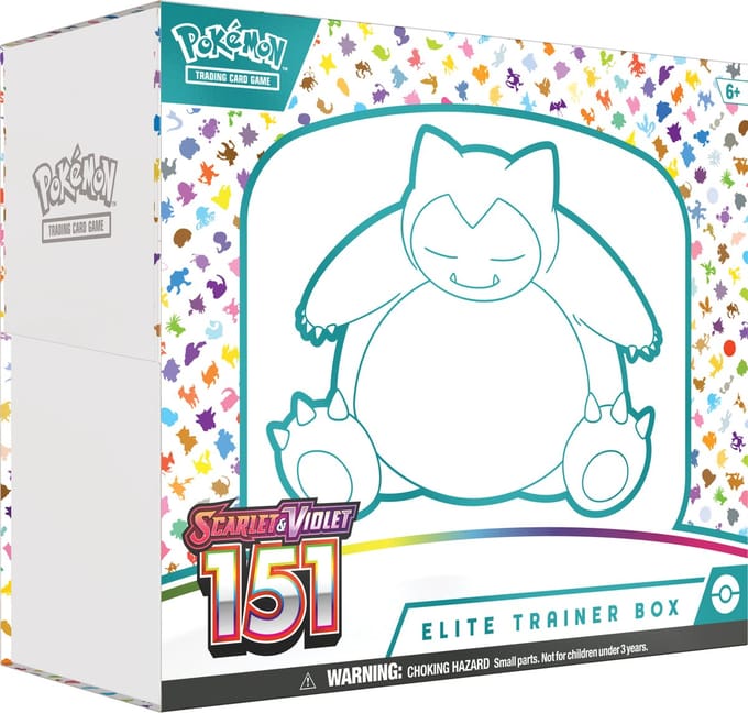 Pokémon Scarlet & Violet 151 Elite Trainer Box - Pokémon Kaarten
