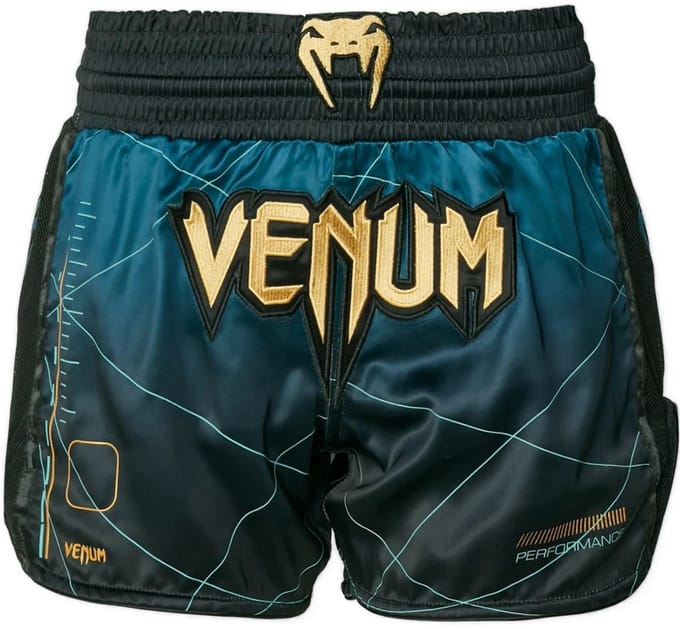 Venum Tactical XT Muay Thai Shorts Zwart Bosgroen - M