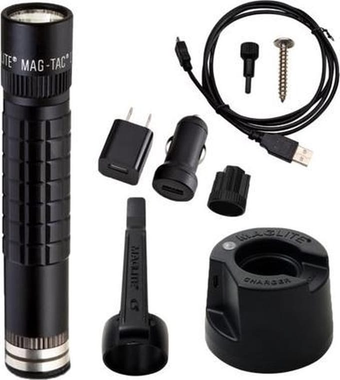 Maglite MAG - TAC LED oplaadbare zaklamp - Zwart
