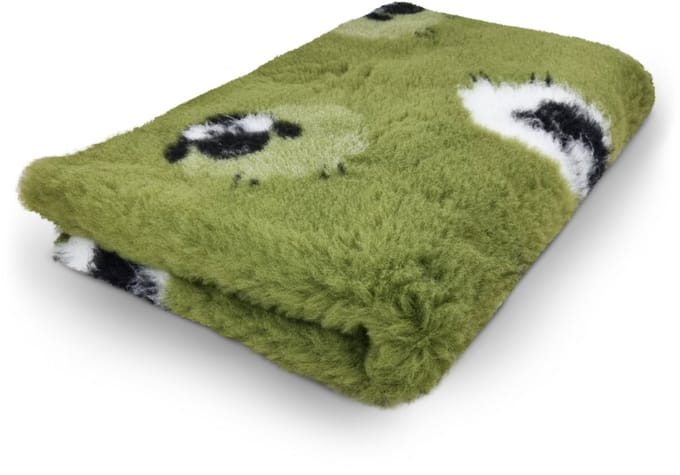 Vet Bed Farm Animals - Groen Woolly Sheep - 75 x 50 cm