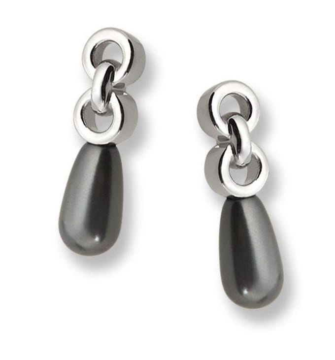 Orphelia  ZO-5787 - Oorhangers - Zilver 925 - Parel - 2.2 cm