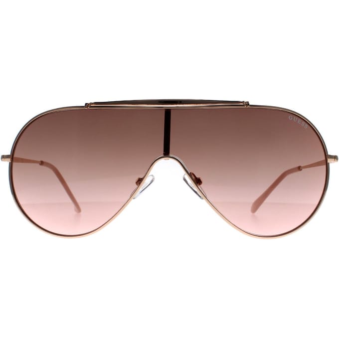 Guess GF0370 32T rose goud bruin gradiÃ«nt zonnebril