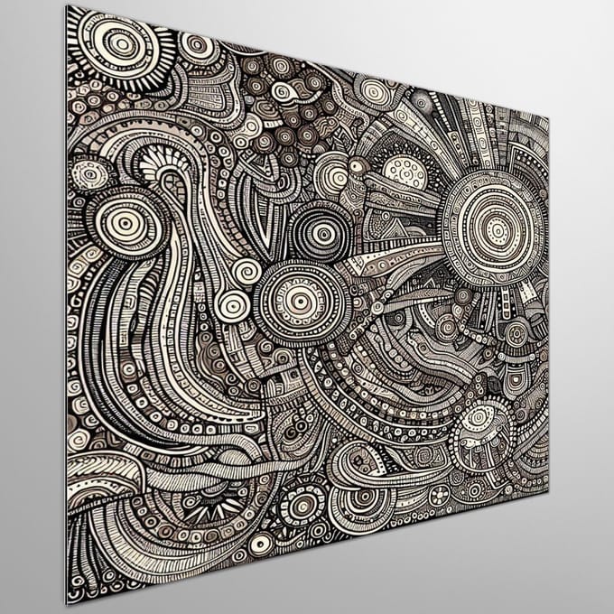 Kunstprint | Wanddecoratie | Dibond | 60 × 60 cm