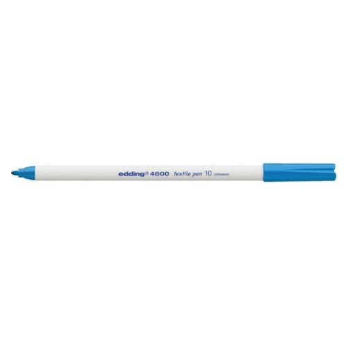 edding-4600 textielpen lichtblauw  1ST 1 mm /  4-4600010