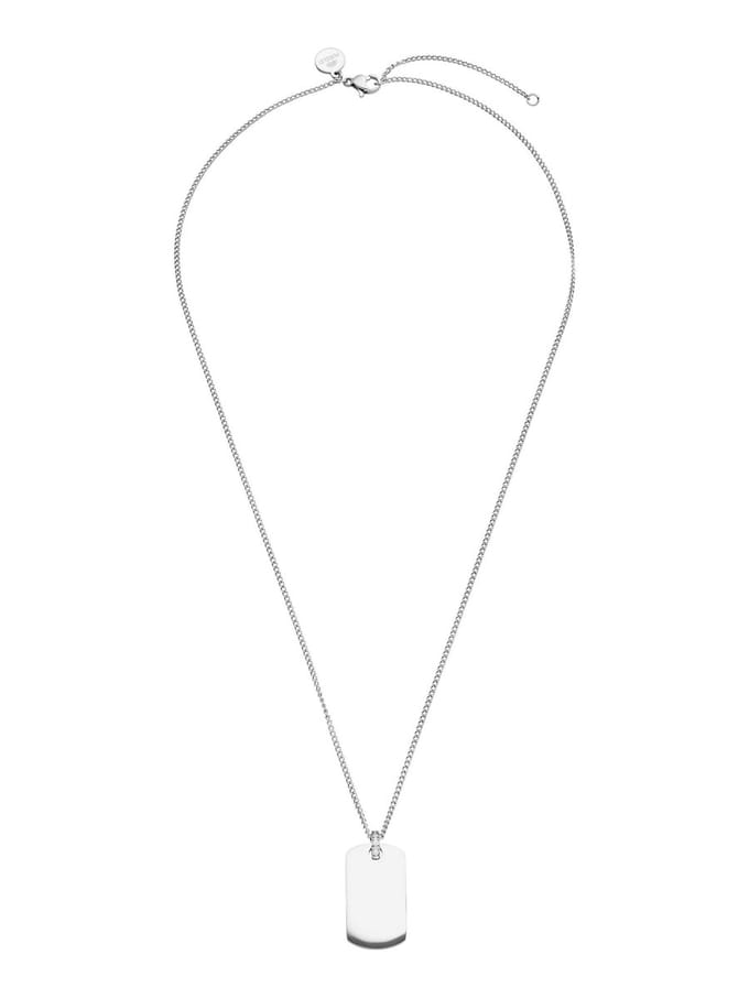 PURELEI Plate Charm Kette Rosegold Größe: OS | Halsketten Outlet | Damen | Rosa