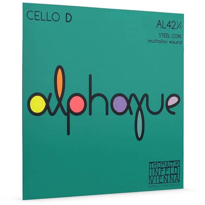 Thomastik Infeld THAL-42-14 cello string D-2 1/4 medium, steel core, multialloy wound