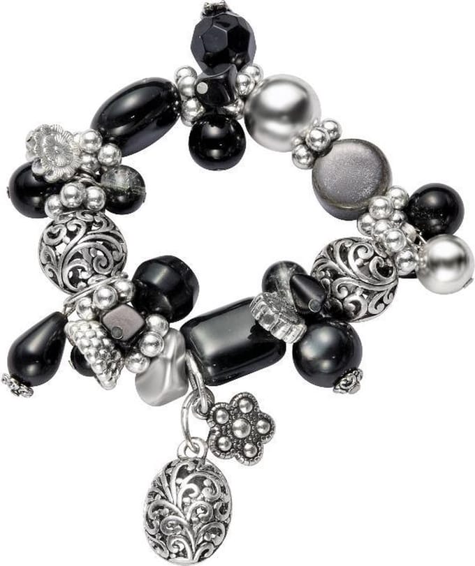 Behave - Armband - Elastisch - Zwart