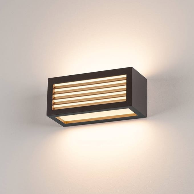 SLV buiten wandlamp Box-L - E27 - antraciet