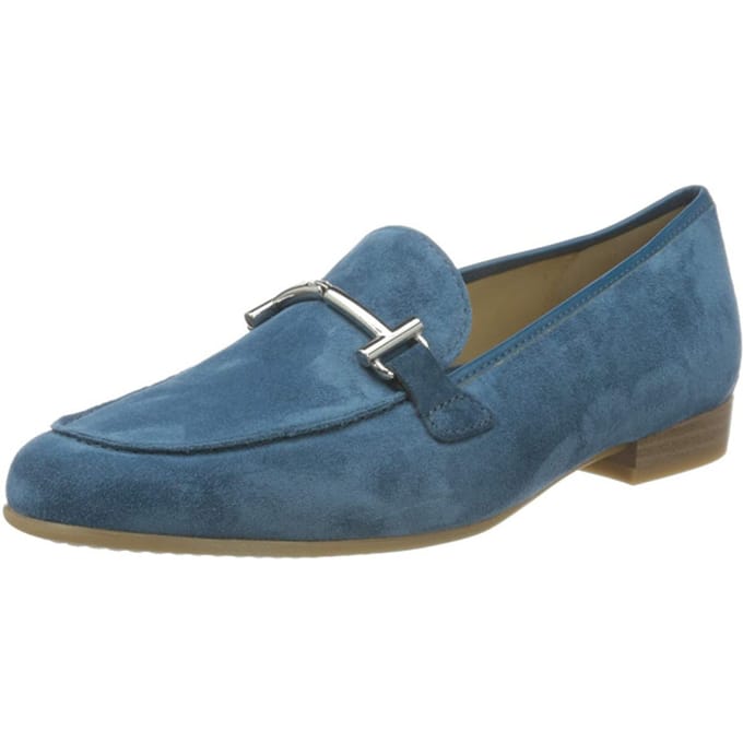 ara 12-31272-20 - dames instapper - blauw - maat 42 (EU) 8 (UK)