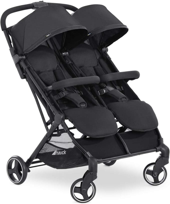 Compacte Dubbele Kinderwagen Inklapbaar Vanaf Geboorte