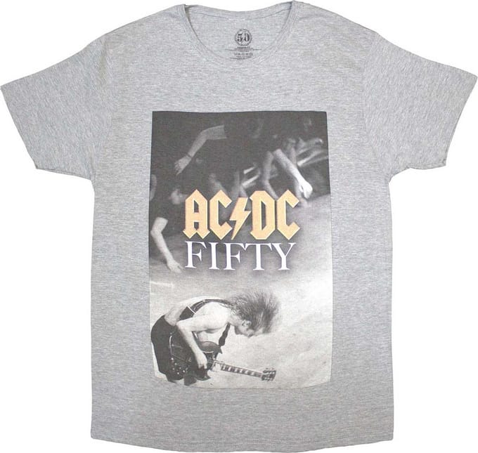 AC/DC - Angus Stage Heren T-shirt - M - Grijs