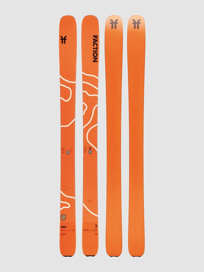 Faction Agent 3 Orange 2026 Ski'S patroon