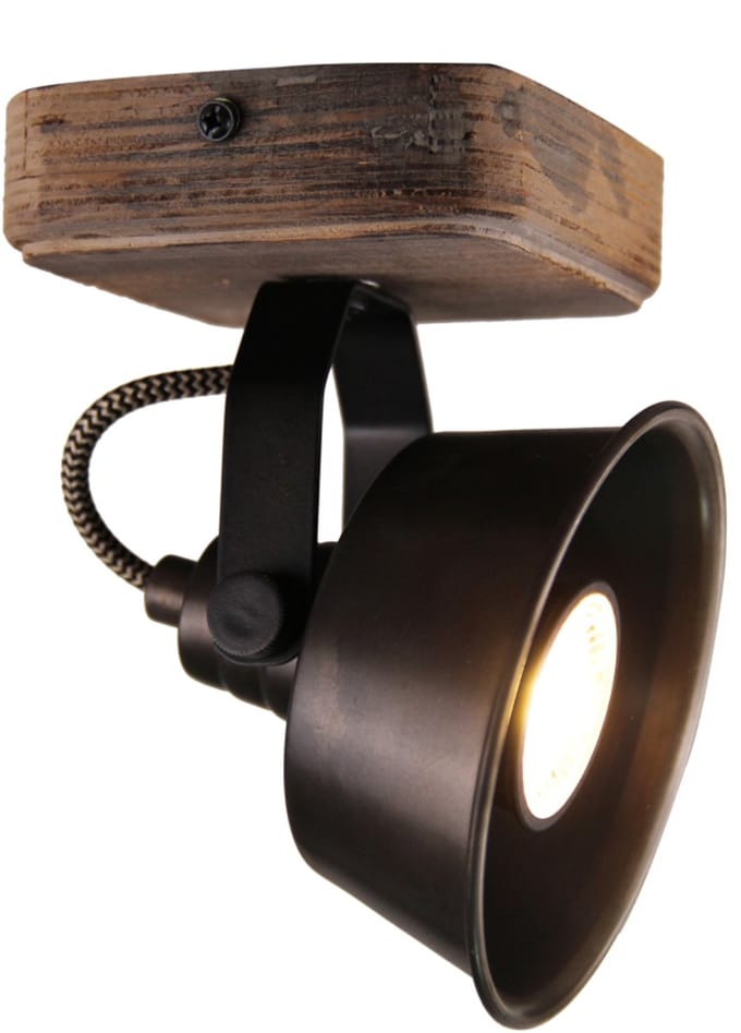 Various Max Plafondspot - 1-lichts - Zwart - Modern en Tijdloos Design