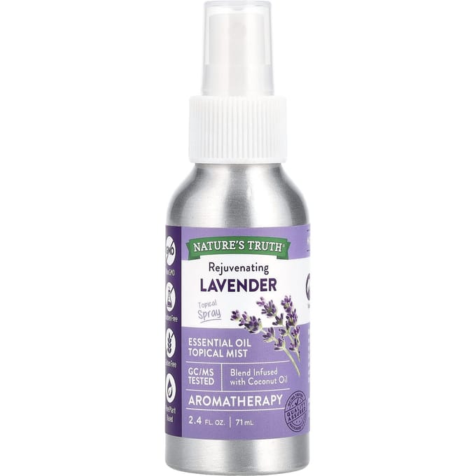 Nature'S Truth, Essential Oil Topical Mist, Rejuvenating Lavender, 71 Ml (2.4 Fl Oz)