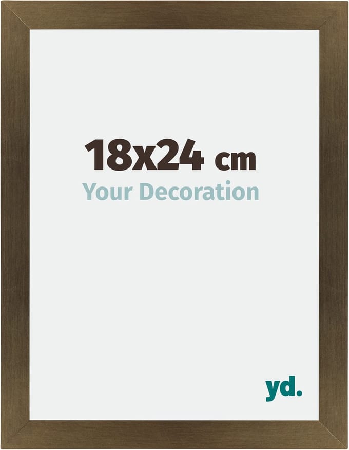 Your Decoration - Fotolijst 18x24 cm - MDF - Brons Decor - Mura