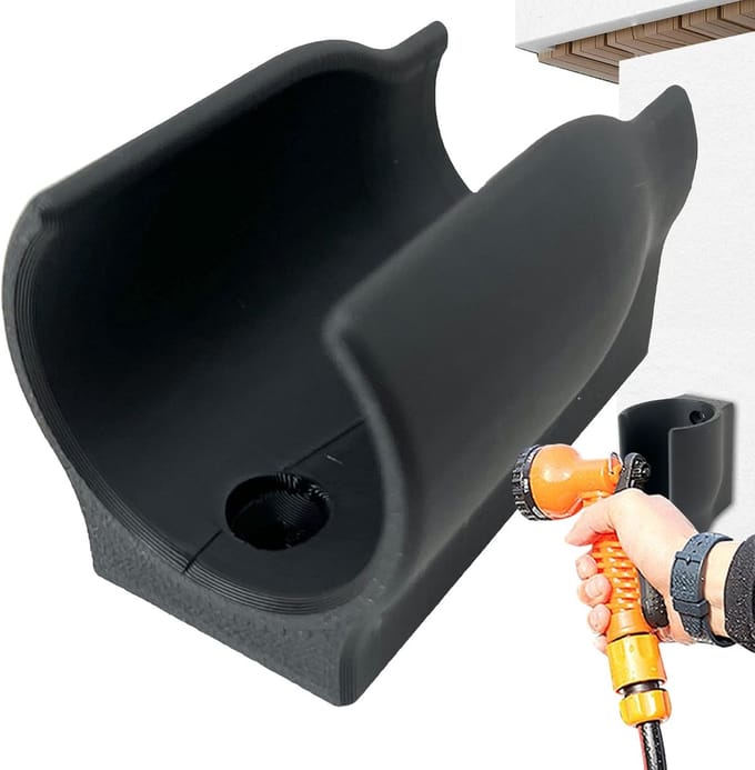 Tuinslang Houder - Slang Oproller Muur - Tuin Opbergen - Antislip Beugel - 6 x 4.1 cm