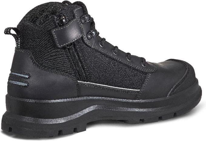 Carhartt Veiligheidsit-laarzen Detroit Reflective S3 Zip Safety Boot Black