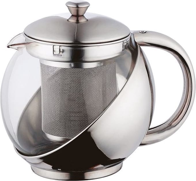 Renberg Theepot met Filter - 750ML - RVS