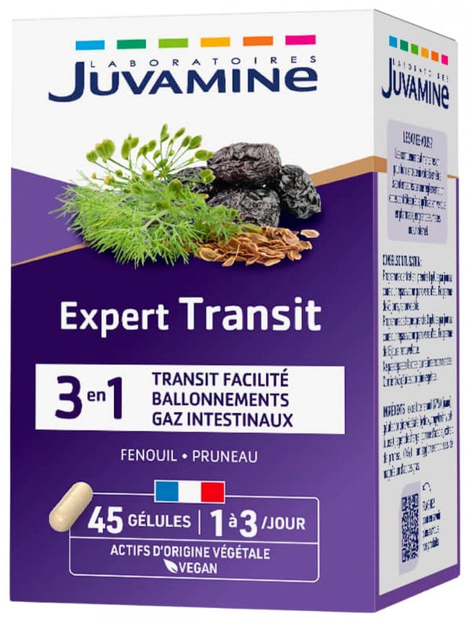 Juvamine Expert Transit 45 Capsules