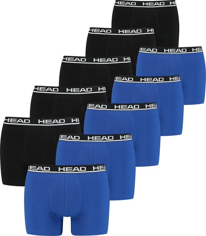 BOXERS Set van 10 HEAD Basic Boxers Boxershorts voor heren
