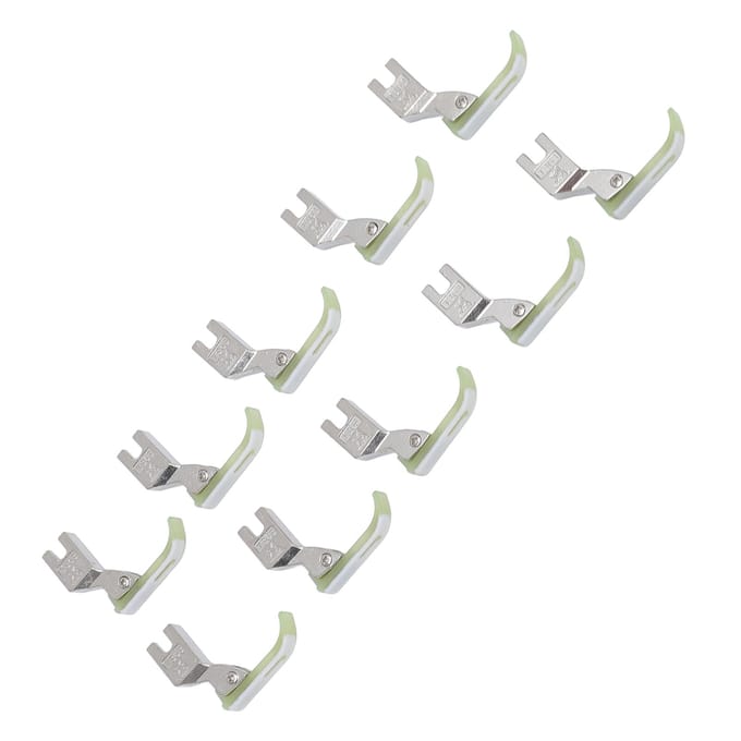 10 STUKS Steekvoet Multifunctioneel T363 Rits Naaimachinevoet white