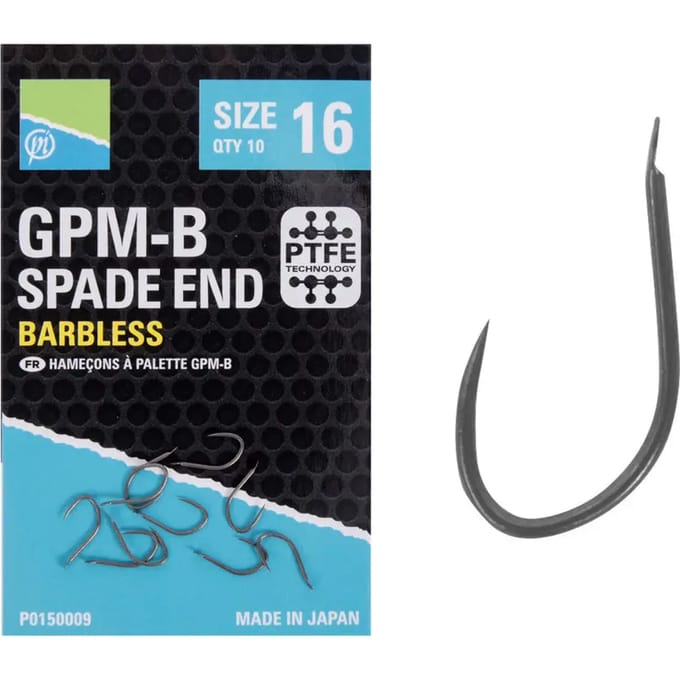 Haken Preston GPM-B Size 14 Spade End (x10)