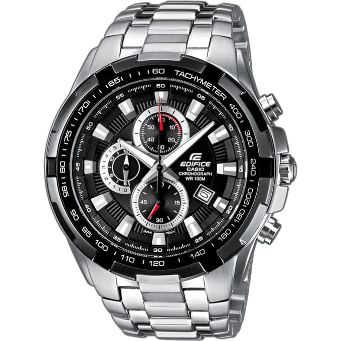 Casio Edifice Classic EF-539D-1AVEF Herenhorloge 47 mm - Zilverkleurig