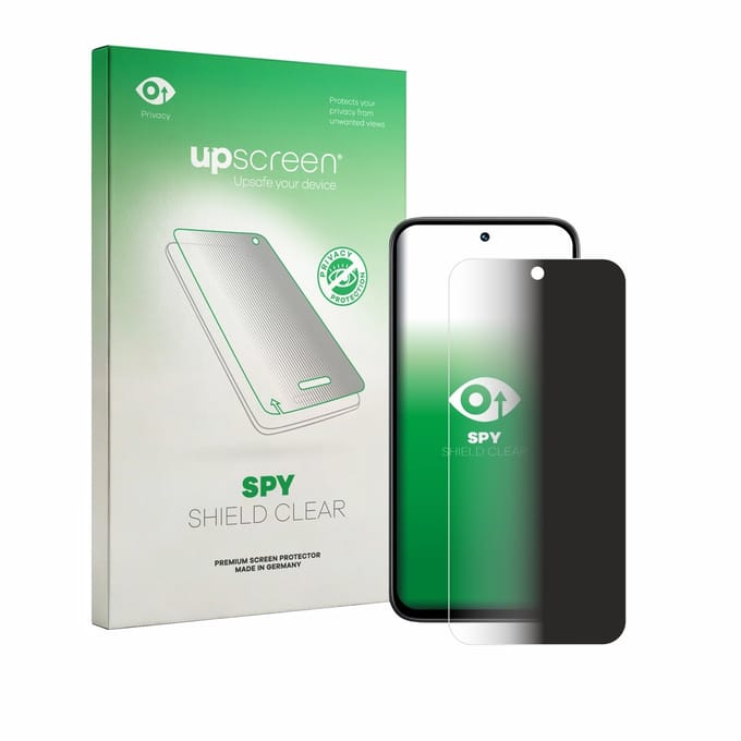 upscreen - privacy screenprotector voor Tecno Spark 50 4G - Folie Beschermfolie Blauwlichtfilter