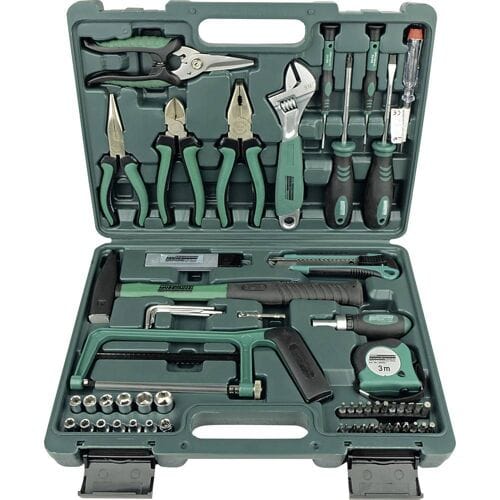 Brüder Mannesmann M29074 M29074 Gereedschapsset Doe-het-zelver Incl. koffer