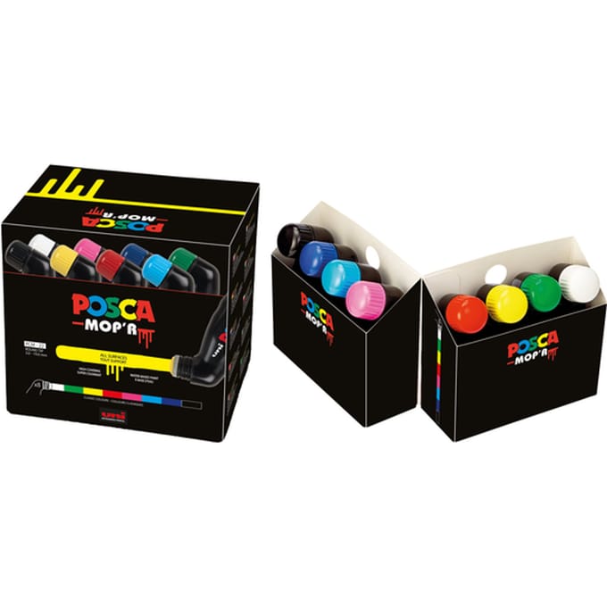 Paintmarker Uni POSCA PCM22 Mop'r assorti set à 8 stuks
