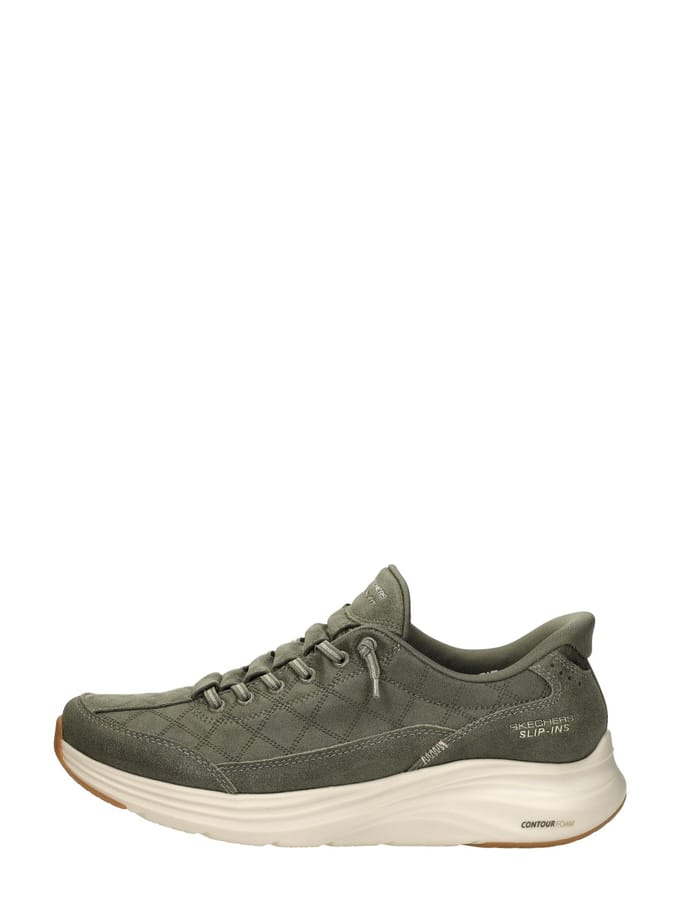 Skechers Slip-Ins Cozy Fit groen Textiel - Maat 43