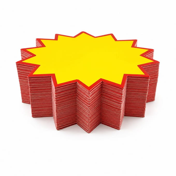 S&D | Papieren notitie bordjes - Middel - 100 stuks - Aanbieding