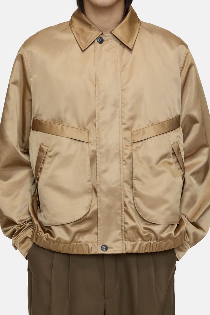 Closed Short Blouson Urban Beige Größe: M | Bomberjacken Outlet | Herren | Braun