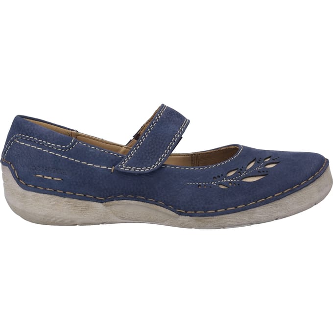 JOSEF SEIBEL Dames Ballerina Fergey 58 in blauw