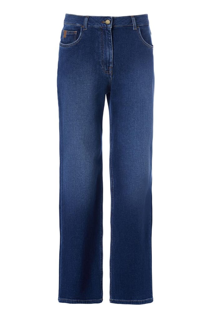 Livia Denim Broek Denim Dark