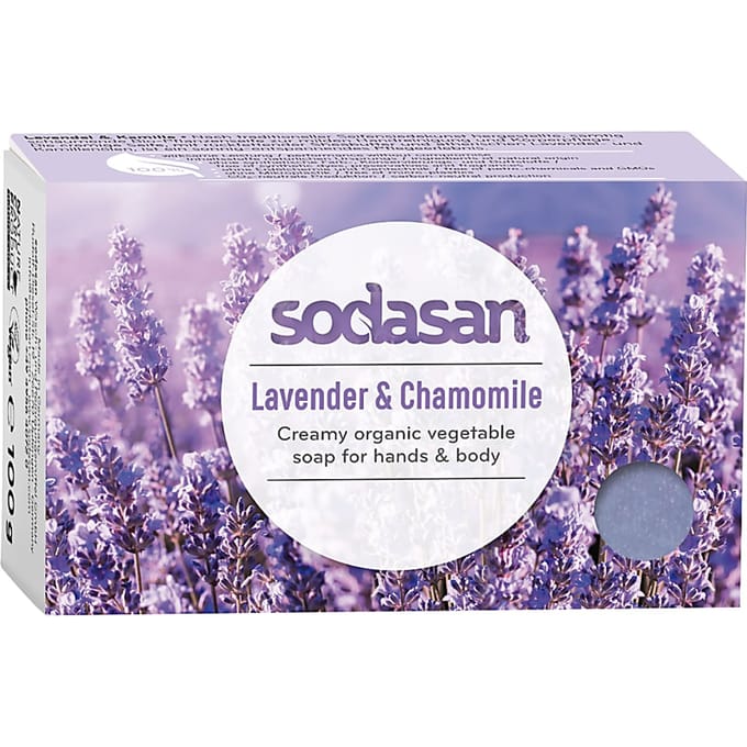 Sodasan Zeep Bar Lavendel & Kamille 100g