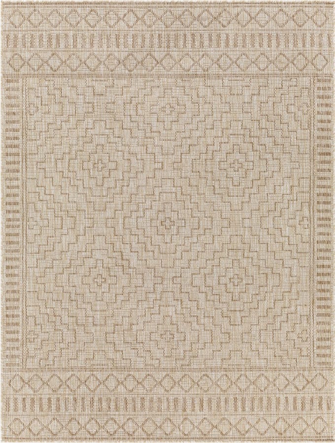 SURYA Tricia vloerkleed jute-look beige - binnen en buiten