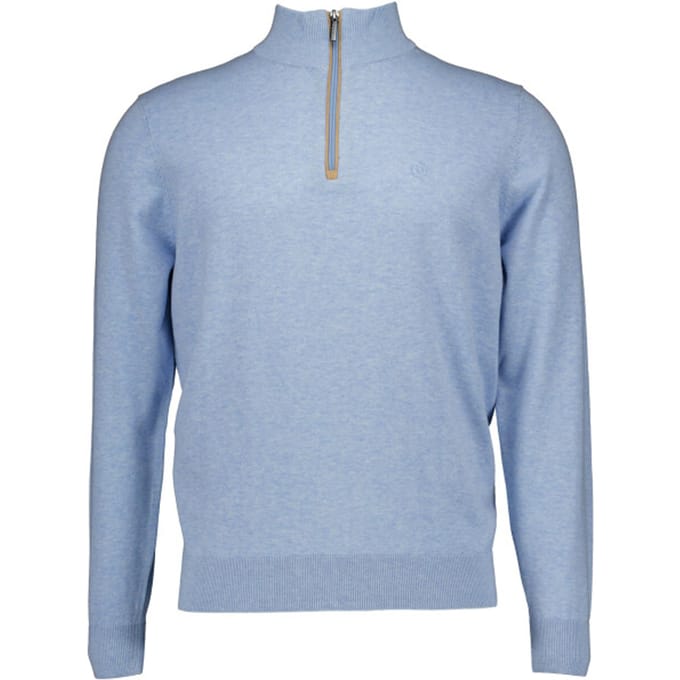 Bugatti Herren Pullover 1/1 Arm  Lichtblauw 7500-15510e