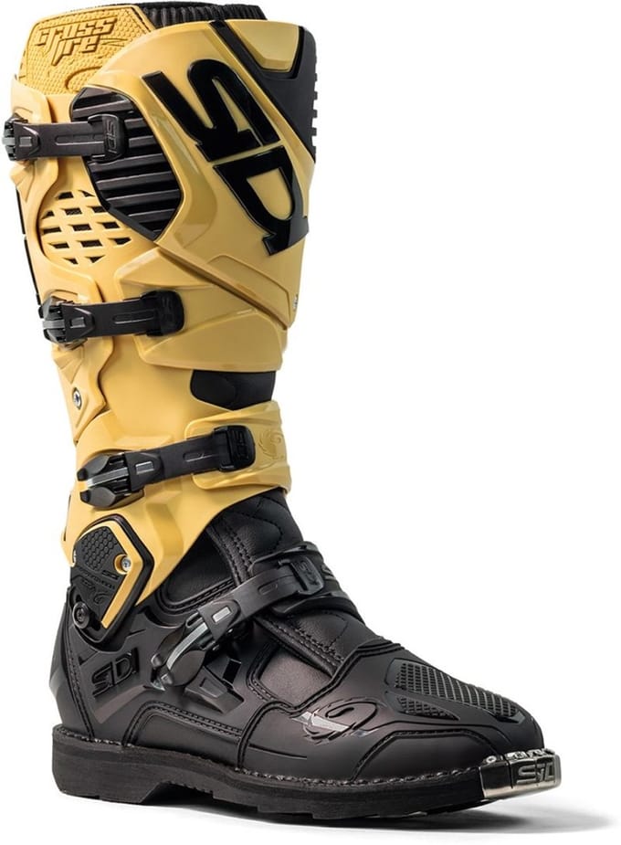 Sidi Crossfire 3 Goud Zwart Crosslaarzen - Maat 42 - Laars